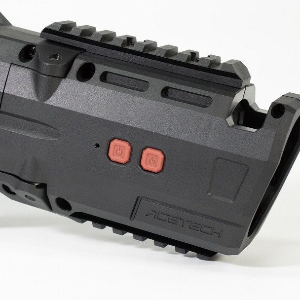 ACE TECH Volcano Tracer Airsoft Grenade Launcher in Black