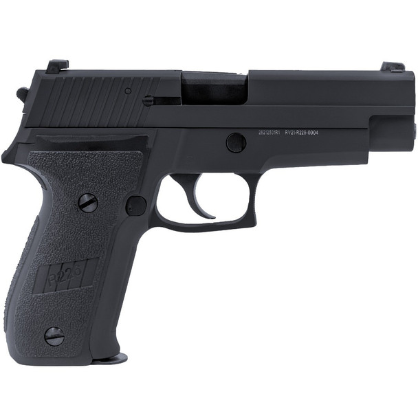 Raven R226 Gas Blowback Airsoft Pistol in Tactical Black