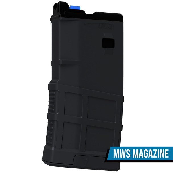 Vorsk Airsoft VMAR Series MWS Rifle Magazine (VM) 25 Rounds in Tactical Black