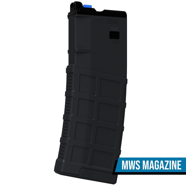 Vorsk Airsoft - VMAR Series MWS Rifle Magazine (VP) 40 Rounds in Tactical Black