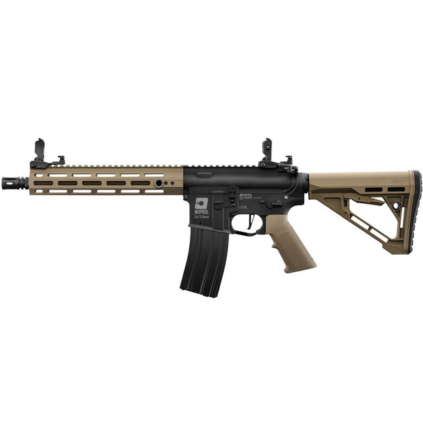 Nuprol - Delta Vanguard Sentry 10" Airsoft AEG Rifle with Adjustable Stock in Tan and Black