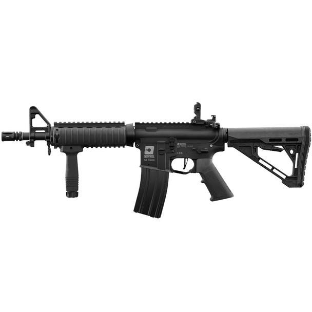 Nuprol Delta Vanguard Pathfinder Airsoft AEG Rifle with Adjustable Stock in Black