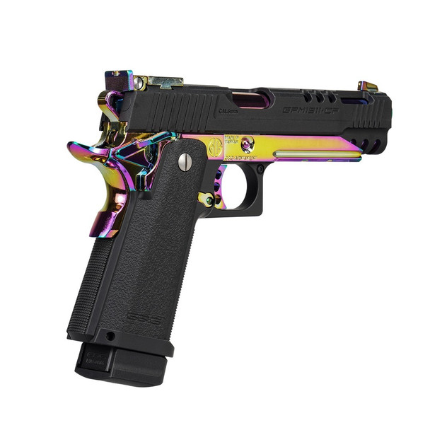G&G GPM1911 CP Gas Blowback Airsoft Pistol in Rainbow Edition