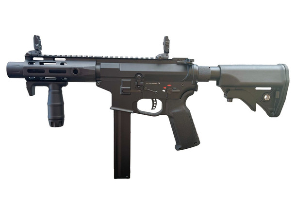 Cyma Platinum CM106A Rapid Strike AEG 9mm Rifle SMG in Black