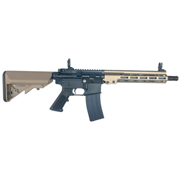 Cyma/EMG COLT.1008 MK16 10.5 Gas Blowback Airsoft Rifle with Adjustable Stock in Black & Tan