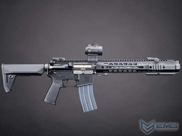 CYMA/EMG SAI GRY 10.5" MWS Gas Blowback Airsoft Rifles in Black (SAI.1702-LS)