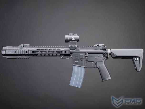 CYMA/EMG SAI GRY 10.5" MWS Gas Blowback Airsoft Rifles in Black (SAI.1702-LS)