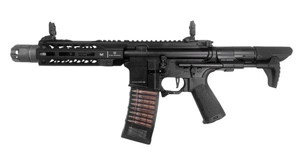 Cyma\EMG Strike Industries 7" AR Strike Oppressor M4 MWS Short Barrel Gas Blowback Airsoft Rifle (SI.1302 BK)
