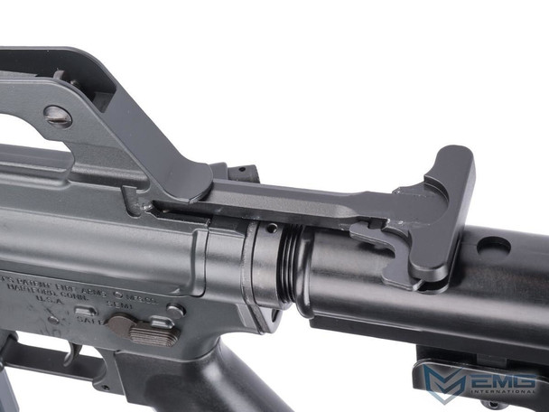 Cyma/EGM Colt XM177E1 Lightning Series Gas Blowback Airsoft Rifle MWS in Black (COLT.1014-LS)