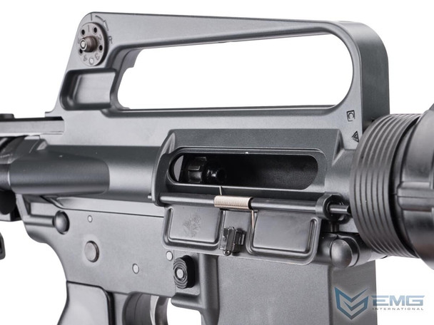 Cyma/EMG Colt M653 14.5" Gas Blowback Airsoft Rifle CGS MWS in Black (COLT.1019-LS)