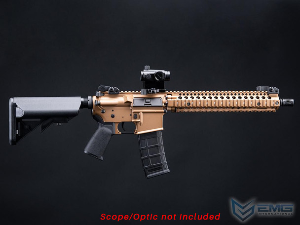 Cyma/EMG Daniel Defense DDM4 Full Metal AEG Platinum QBS Gearbox in Dark Earth/Tan (CM105DDL-DE)