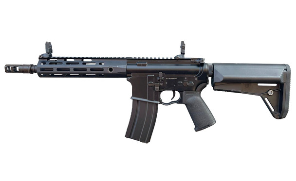 CYMA CM.068M Standard M4 8.5 M-LOK Built-In Mosfet & Tracer Hop-Up Airsoft AEG Rifle with Adjustable Crane Stock in Black