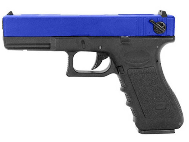 Cyma CM030B G18 Series  Full Auto Airsoft Electric Pistol (AEP) in Blue
