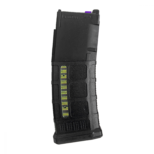 SP System A-267 MWS Series Gas Blowback Airsoft Rifles Magazine 42 Rounds in Black