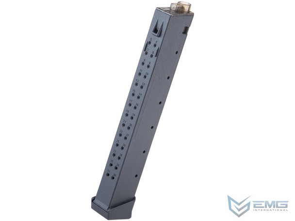 Cyma/EMG PWS Series Airsoft AEGs Mid-Cap Magazine 120 Rounds in Black