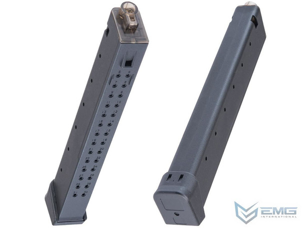 Cyma/EMG PWS Series Airsoft AEGs Mid-Cap Magazine 120 Rounds in Black