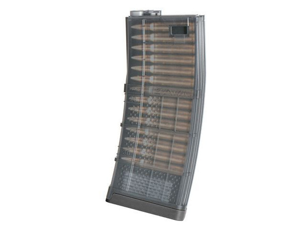 Cyma/EMG/Lancer L5AWM Mid-Cap Magazine 190 Rounds for M4/AR15 Airsoft AEG Rifles in Black