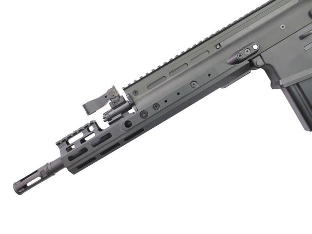 Double Bell SCAR-H M-Lok AEG Airsoft Rifle with Folding Adjustable Stock in Black (804)