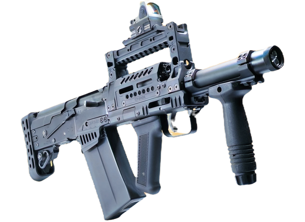 ITP Groza-12 Conversion Kit for Airsoft Tokyo Marui SAIGA 12K in Black (B126-BK )
