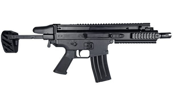 Ares Licenced FN Herstal SCAR-SC Airsoft AEG Rifle in Black