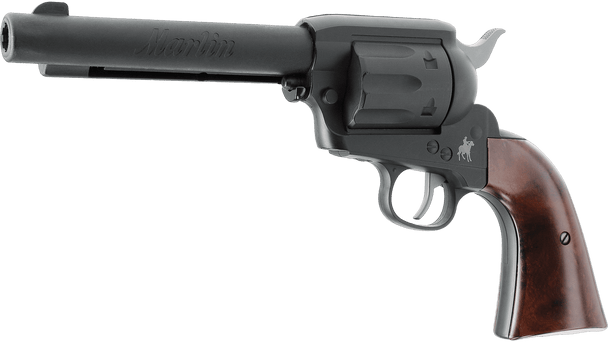 Umarex Marlin Co2 Powered Airsoft Revolver in Black (2.6575)
