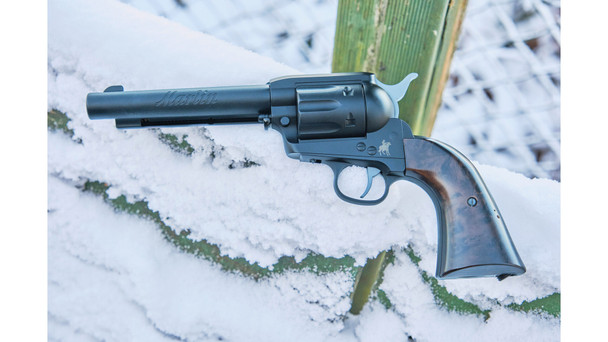 Umarex Marlin Co2 Powered Airsoft Revolver in Black (2.6575)