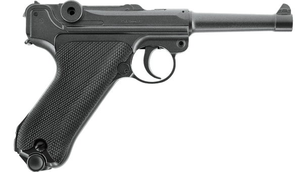 Umarex Legends P08 Luger Full Metal CO2 Powered Airsoft Pistol in Black