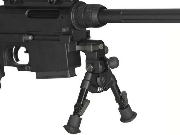 Ares MSR-WR Spring-Powered Bolt Action Sniper Rifle Kit with Case in Black