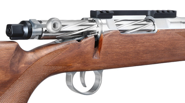 APS/EMG/Barrett Firearms Fieldcraft Bolt-Action Airsoft Sniper Rifle in Real Wood
