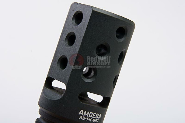 Ares Amoeba Striker Airsoft Sniper Rifle Flash Hider AS-01 (AS-FH-007) in Black