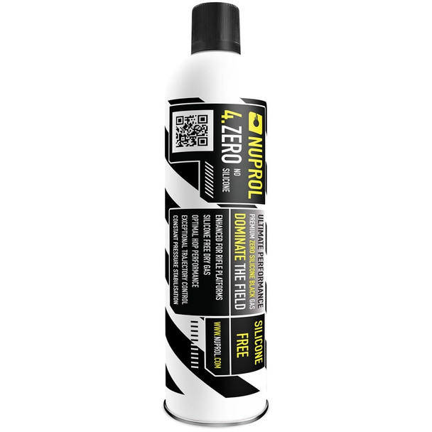 NUPROL - Ultra High Pressure Airsoft Gas 4.ZERO (Black Gas) 300g