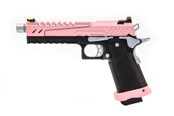 Vorsk HI CAPA 5.1 Split Slide Gas Blowback Airsoft Pistol in Pink