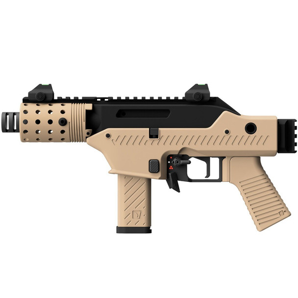 Vorsk VMP-2C Gas Blowback Pistol Submachine Gun in Desert Tan (Semi & Full-Auto)