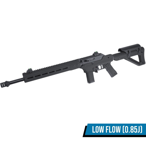 Vorsk VMP-2D Gas Blowback Rifle with Adjustable Stock in Black (300 FPS / Fixed Semi)