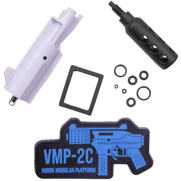 Vorsk VMP-2C Gas Blowback Machine Pistol Fully Auto in Black (300 FPS / 0.85 Joule Low Flow)