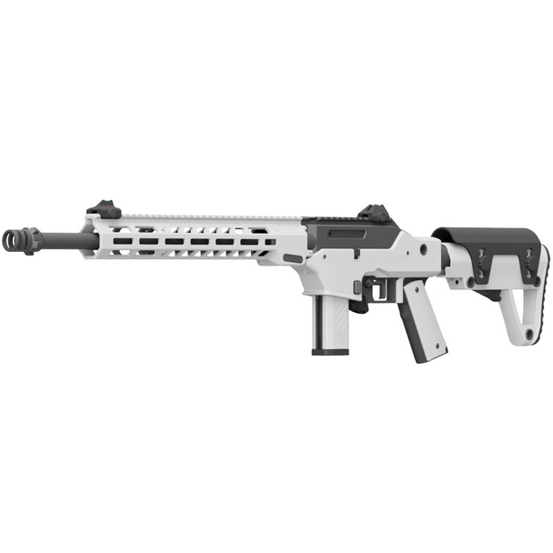 Vorsk VMP-2MD Gas Blowback Airsoft Rifle with Adjustable Stock in Grey (300FPS-Fixed Semi Auto)