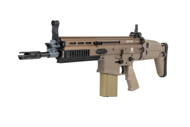 Cybergun FN Herstal SCAR-L CQC GBB Rifle in Tan