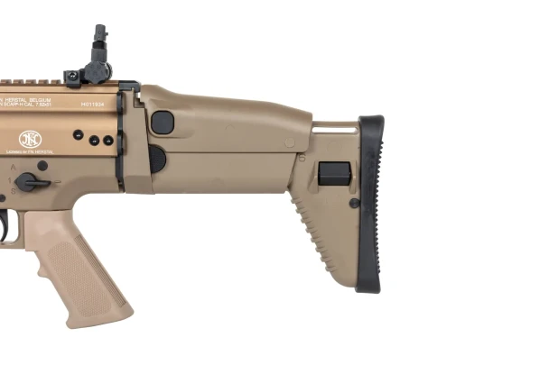 Cybergun FN Herstal SCAR-L CQC GBB Rifle in Tan