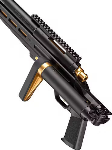 Tokyo Marui VSR-ONE Spring-Powered Bolt Action Airsoft Sniper Rifle in Black & Gold