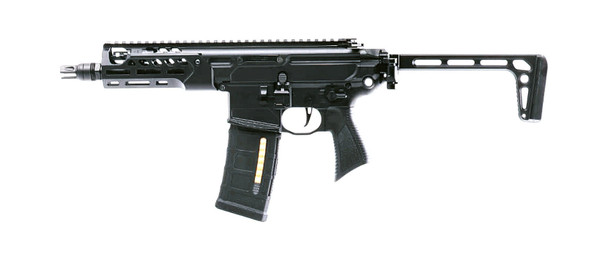 Salvo Precision G104-3C MCX Rattler LT 6.75" MWS Gas Blowback Airsoft Rifle in Black