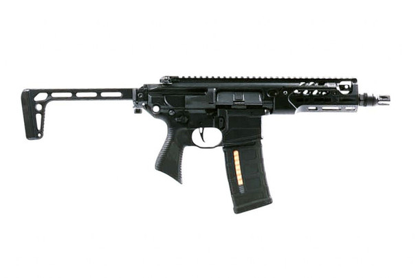 Salvo Precision G104-3C MCX Rattler LT 6.75" MWS Gas Blowback Airsoft Rifle in Black