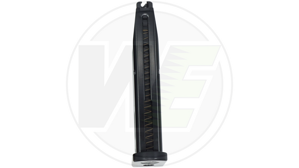 WE 25 Rounds Gas Blowback Airsoft Pistol Magazine for M9 Series - Green Gas  in Black