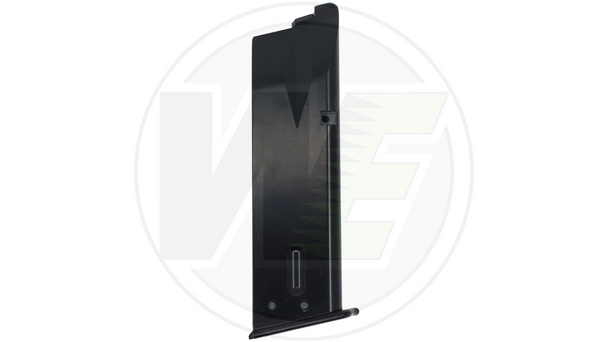 WE Tech MK3 Browning Hi-Power 22 Rounds Airsoft Pistol Magazine in Black