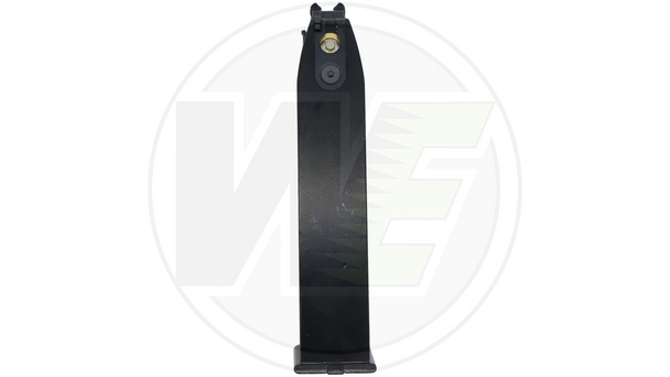 WE Tech MK3 Browning Hi-Power 22 Rounds Airsoft Pistol Magazine in Black