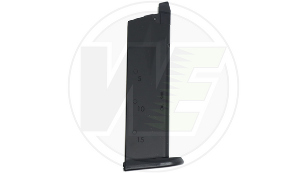 WE Tech P99 / E99 God of War 24 Rounds Gas Blowback Airsoft Pistol Magazine in Black