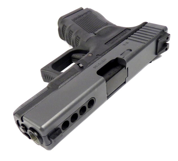 WE Tech EU23 Gen4 Gas Blowback Airsoft Pistol in Black