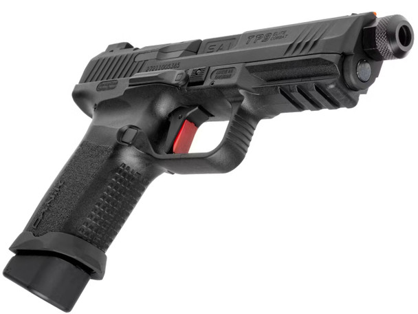 Cybergun CANiK TP9 Elite Combat Gas Blowback Airsoft Pistol in Black