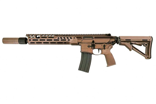 Salvo MCX UKSF Hunter 13.1 MWS Gas Blowback Airsoft Rifle with Tracer in Desert Tan (G104-3E)