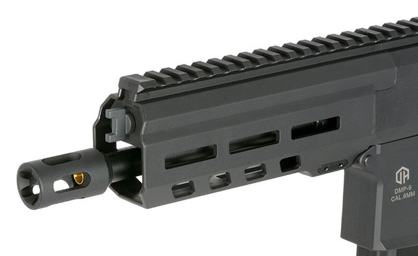 Double Eagle M924 DMP-9 Submachine Gun Eshooter Falcon V2 ETU with Side Folding Stock in Black