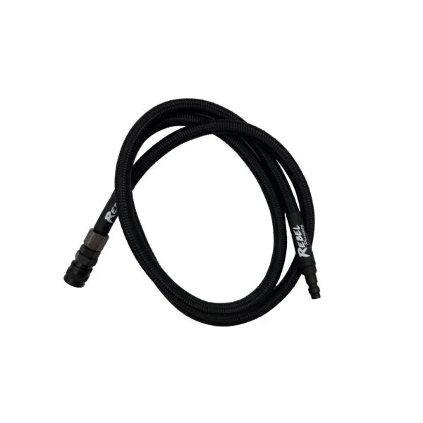 Rebel HPA Deluxe Flex Line 42" for Airsoft Guns in Black